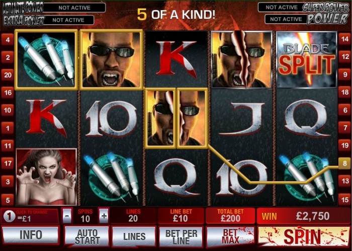 Blade slots